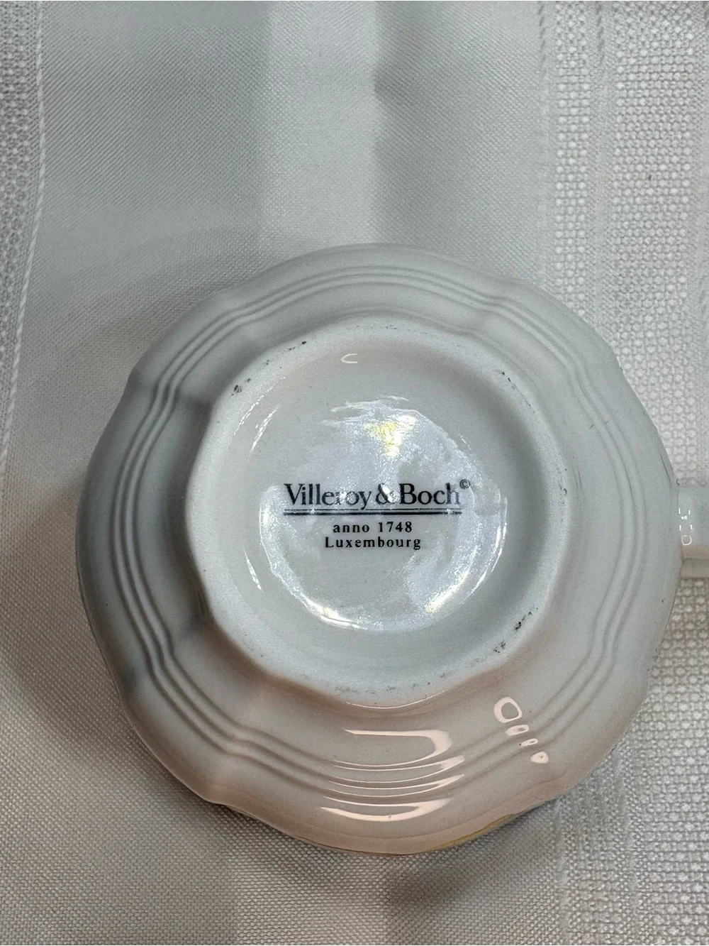 Villeroy & Boch French Garden Fleurence Teacup and Saucer Set of 4